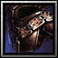 A - Black steel plates